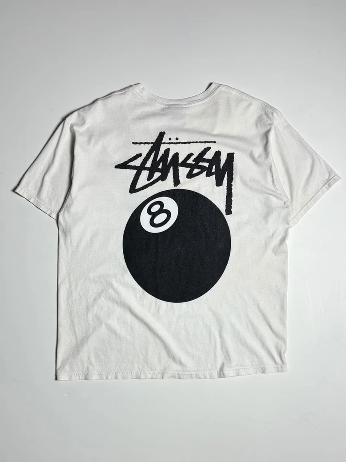스투시 STUSSY 8볼 그래픽 코튼 반팔 티셔츠 R1407 상품이미지1