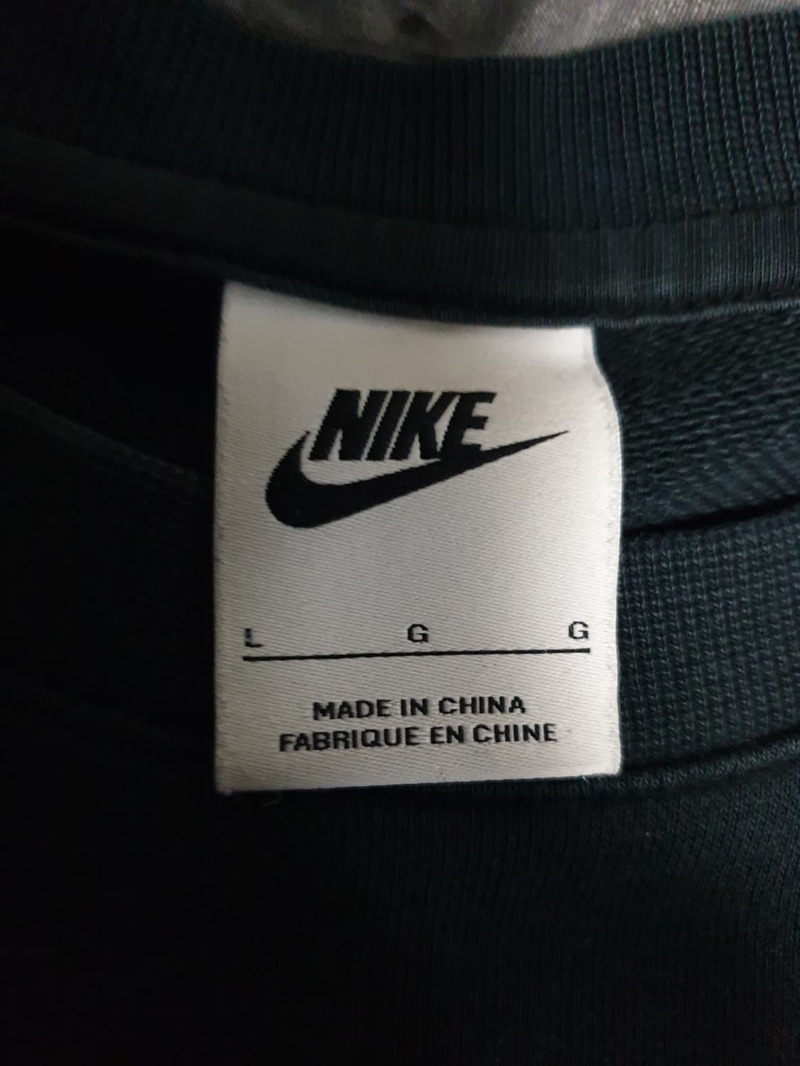 나이키 클럽크루 맨투맨 블랙 (L) BV2667-010 상품이미지3