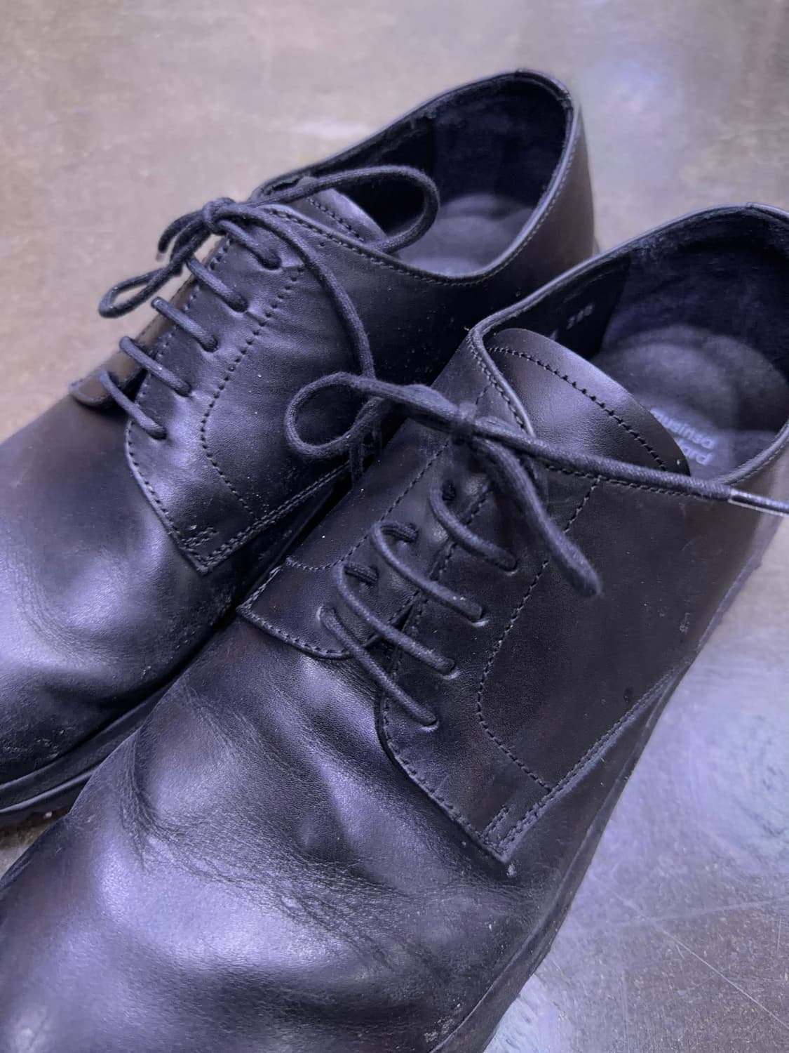 무신사스탠다드 라운드 더비 스니커즈 구두 운동화 구동화 280 상품이미지4