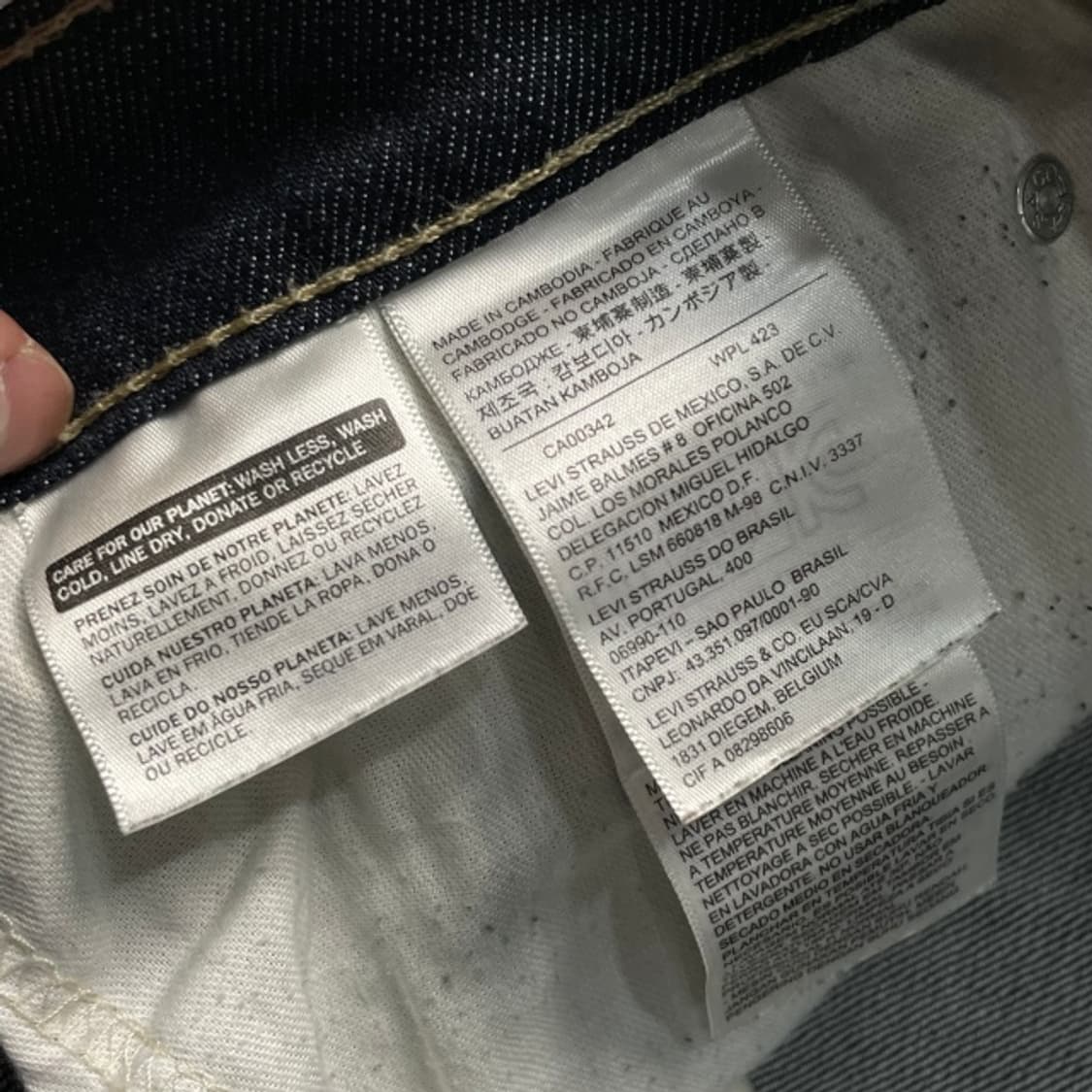 36 리바이스 511 청바지 상품이미지3