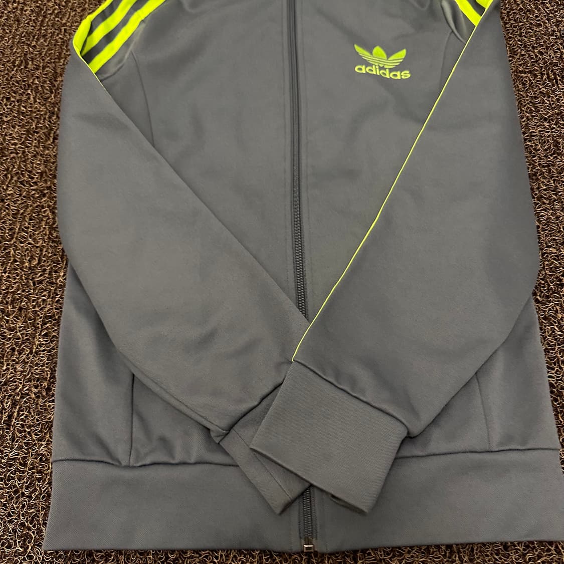 아디다스 공용 유로파 져지 집업 그레이 S 상품이미지4