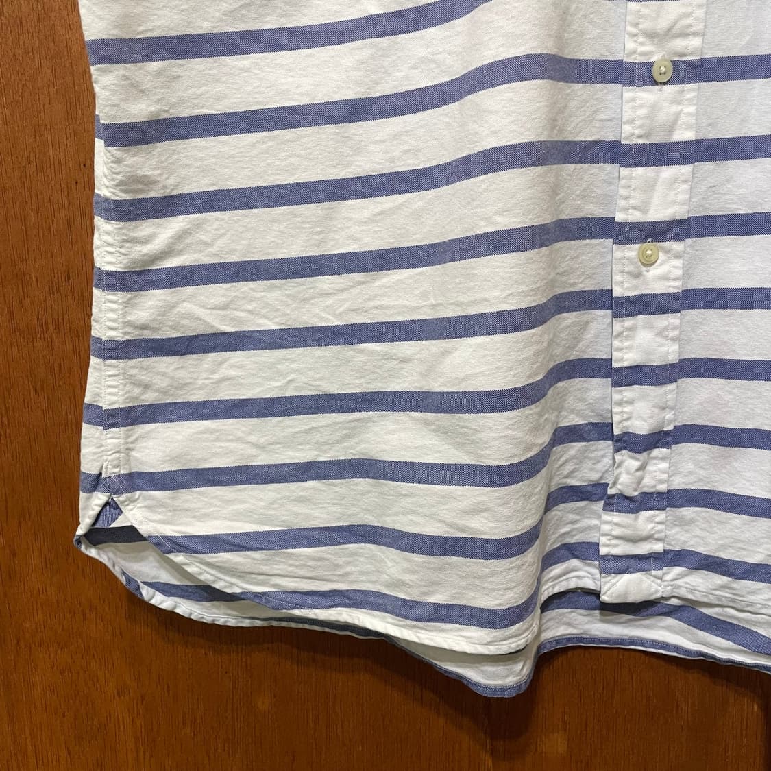 (2XL) POLO 폴로 랄프로렌 스트라이프 반팔 셔츠 슬림핏 상품이미지6