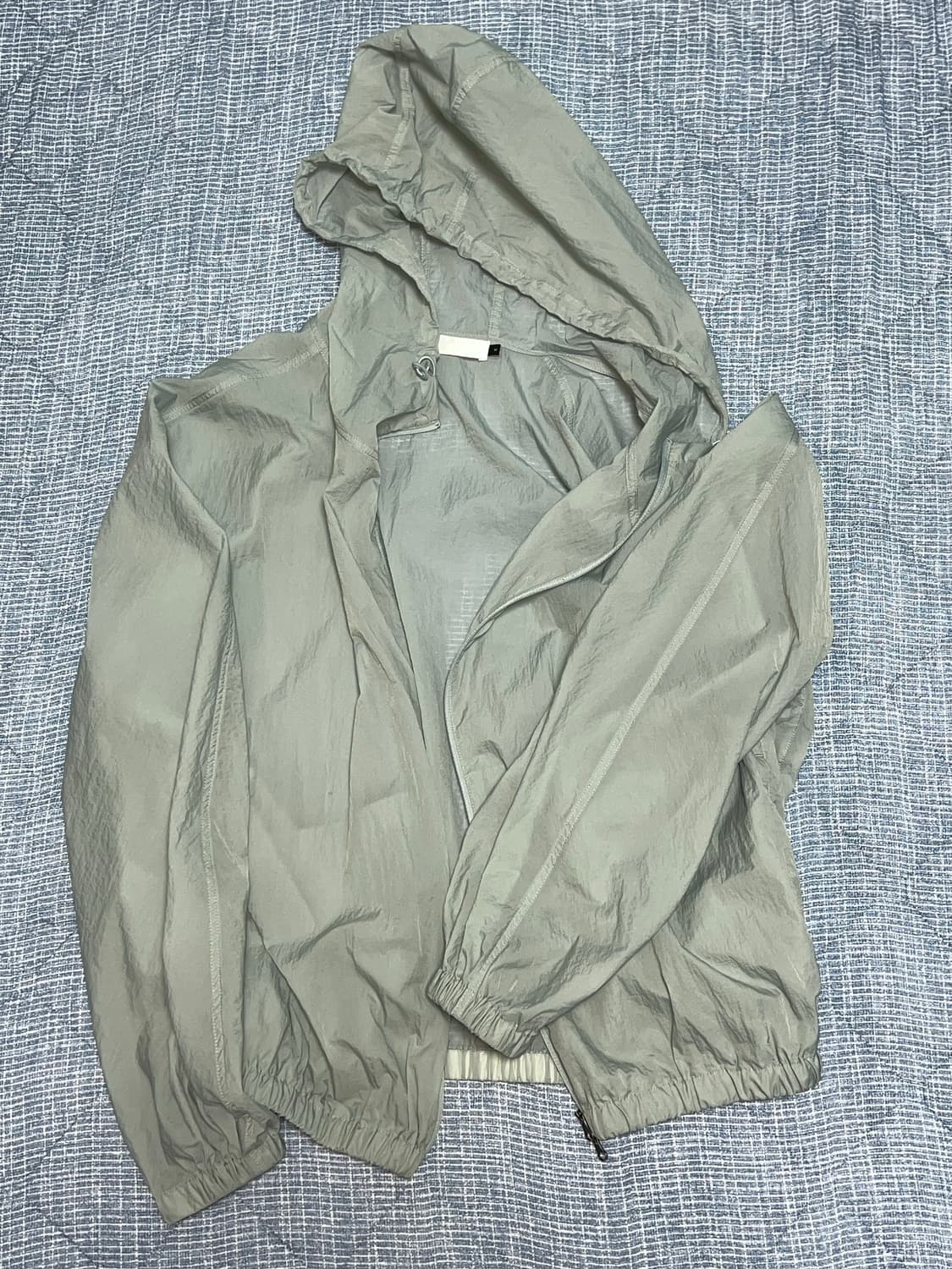 아모멘토 시어나일론 hooded jumper 윈드브레이커 M 상품이미지2