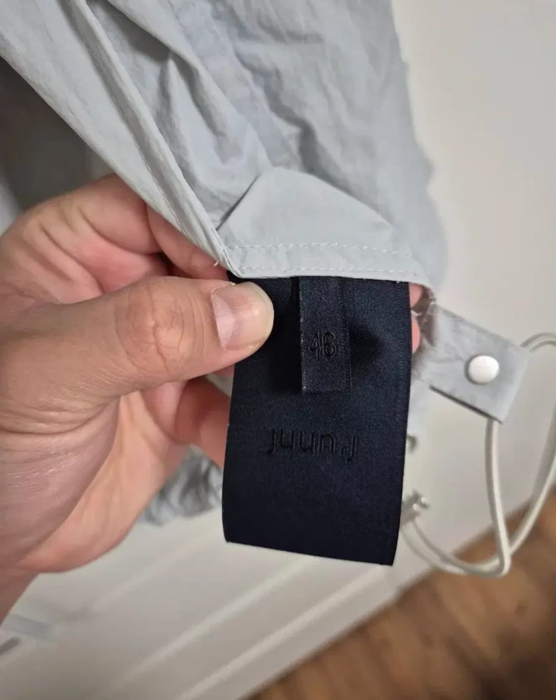 준지 나일론 스카이블루셔츠 스트링셔츠 상품이미지2