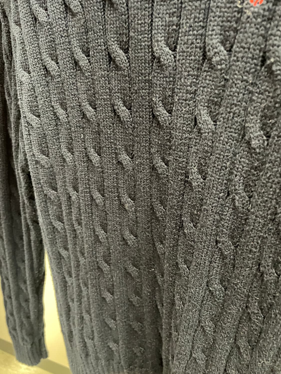 폴로 랄프로렌 케이블 니트 네이비 상품이미지6