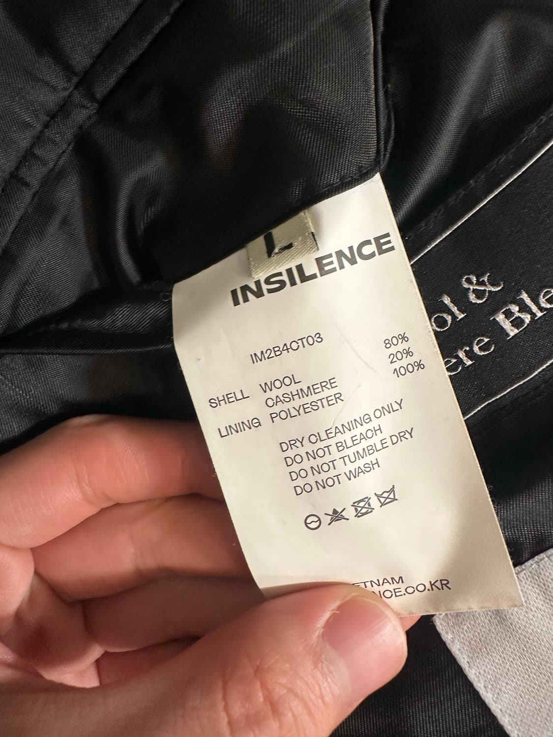 인사일런스 더블 롱 코트 상품이미지5