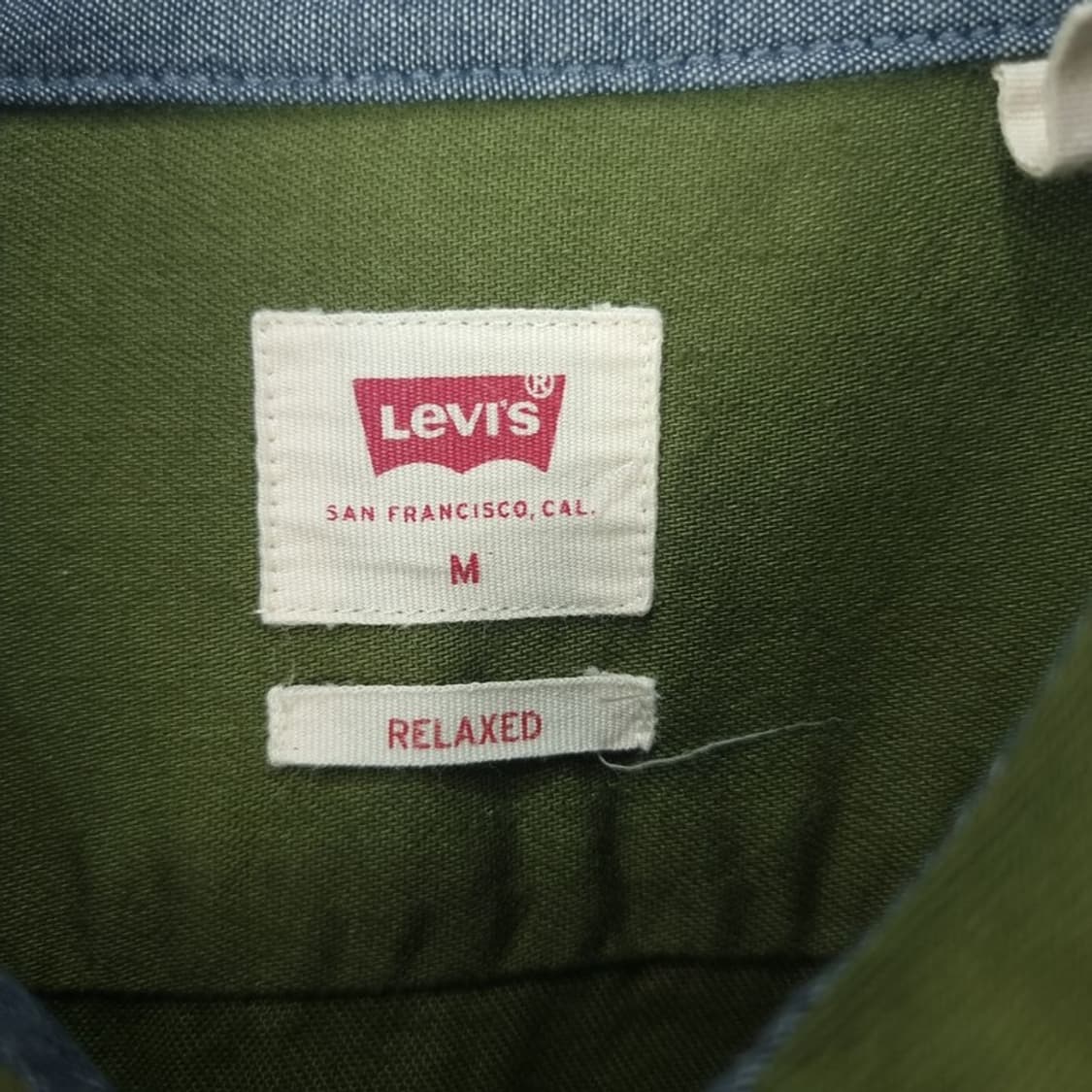 [리바이스] 투포켓 코튼 셔츠 올리브 M18801 상품이미지7
