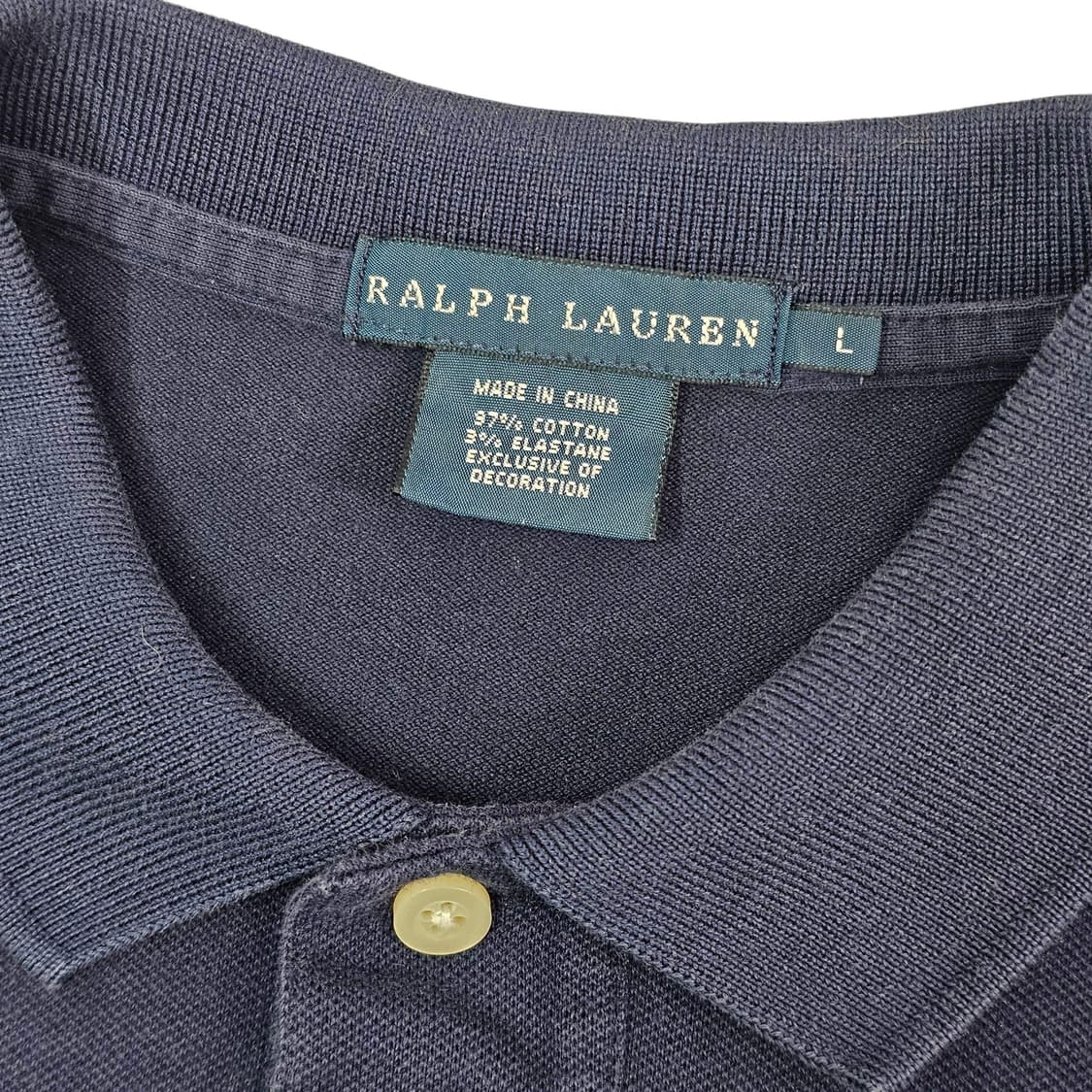 L POLO 폴로 랄프로렌 빅포니 피케 셔츠 네이비 상품이미지4