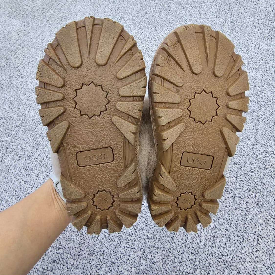 [165] 오즈웨어 키즈 아동 밴딩 어그 슬리퍼 0119J 상품이미지3