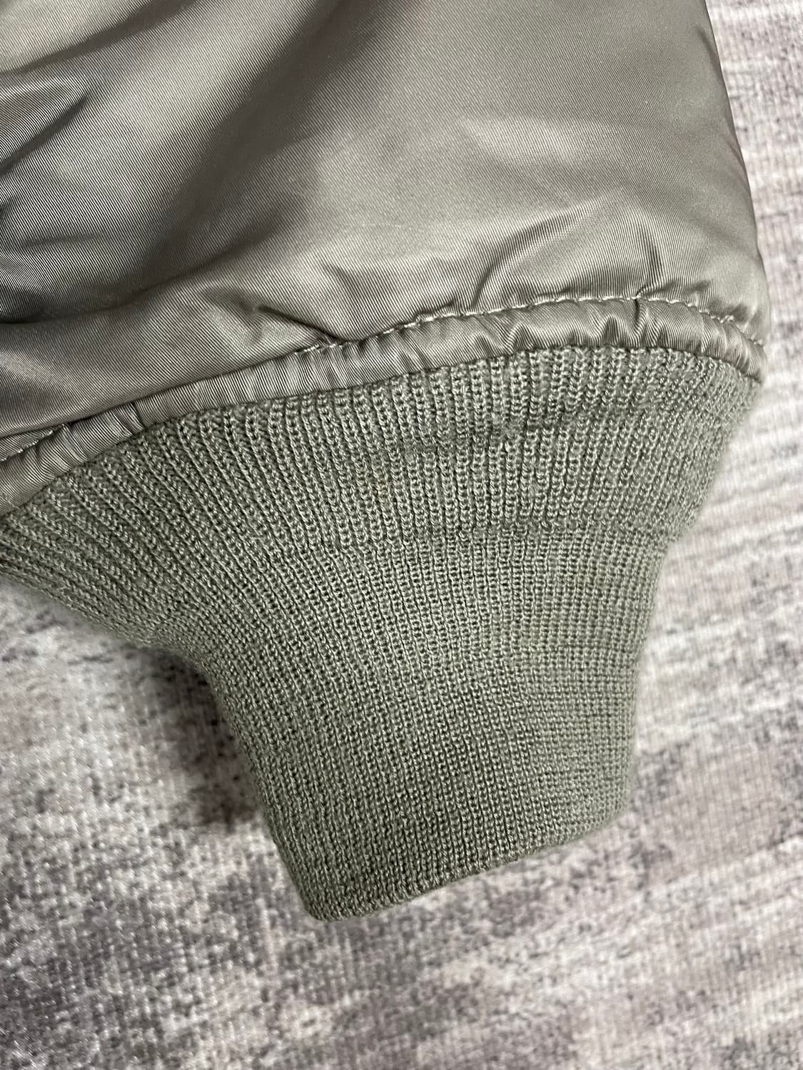 Vtg 알파 인다스트릿 레더카라넥  상품이미지4