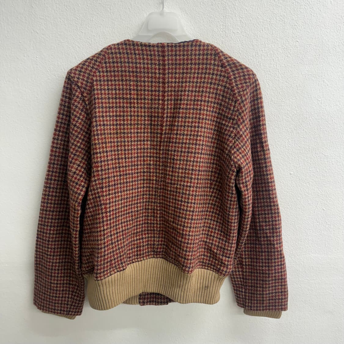 JPN POU DOU DOU 하운드투스 트위드 자켓 os 상품이미지4