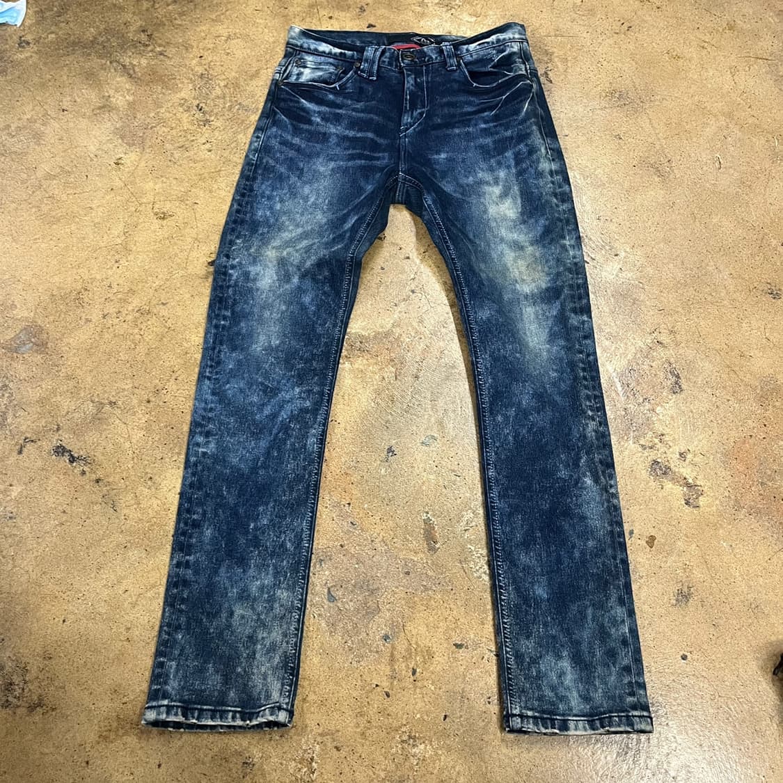 [정품/30] 에비수 데님 청바지 블루 워싱진 b10 상품이미지2
