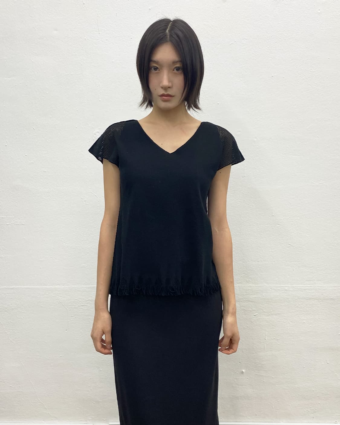 이세이 미야케 페테 2009S/S 프린지 디테일 탑 상품이미지1