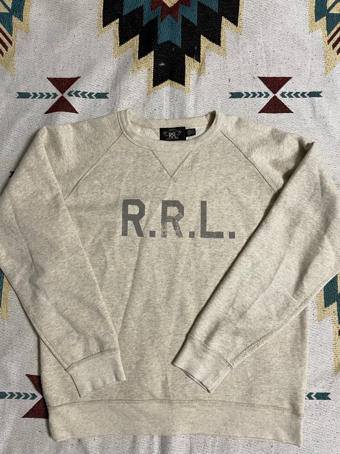 RRL 로고 스웻셔츠(L) 상품이미지1