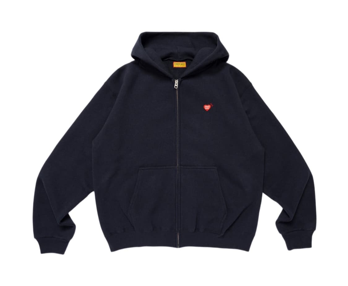 [XL] 휴먼메이드 클래식 집업 스웨트 후드 네이비 상품이미지1