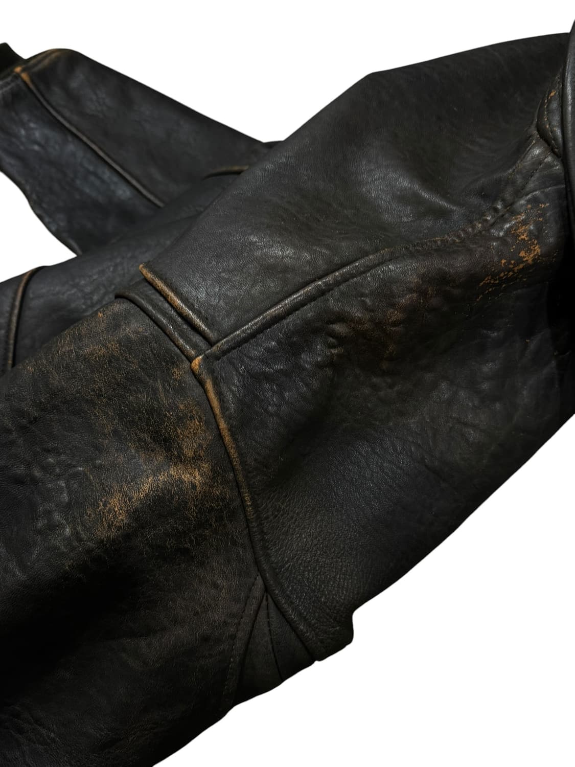 Avirex 아비렉스 카우레더 A-2 자켓 상품이미지6