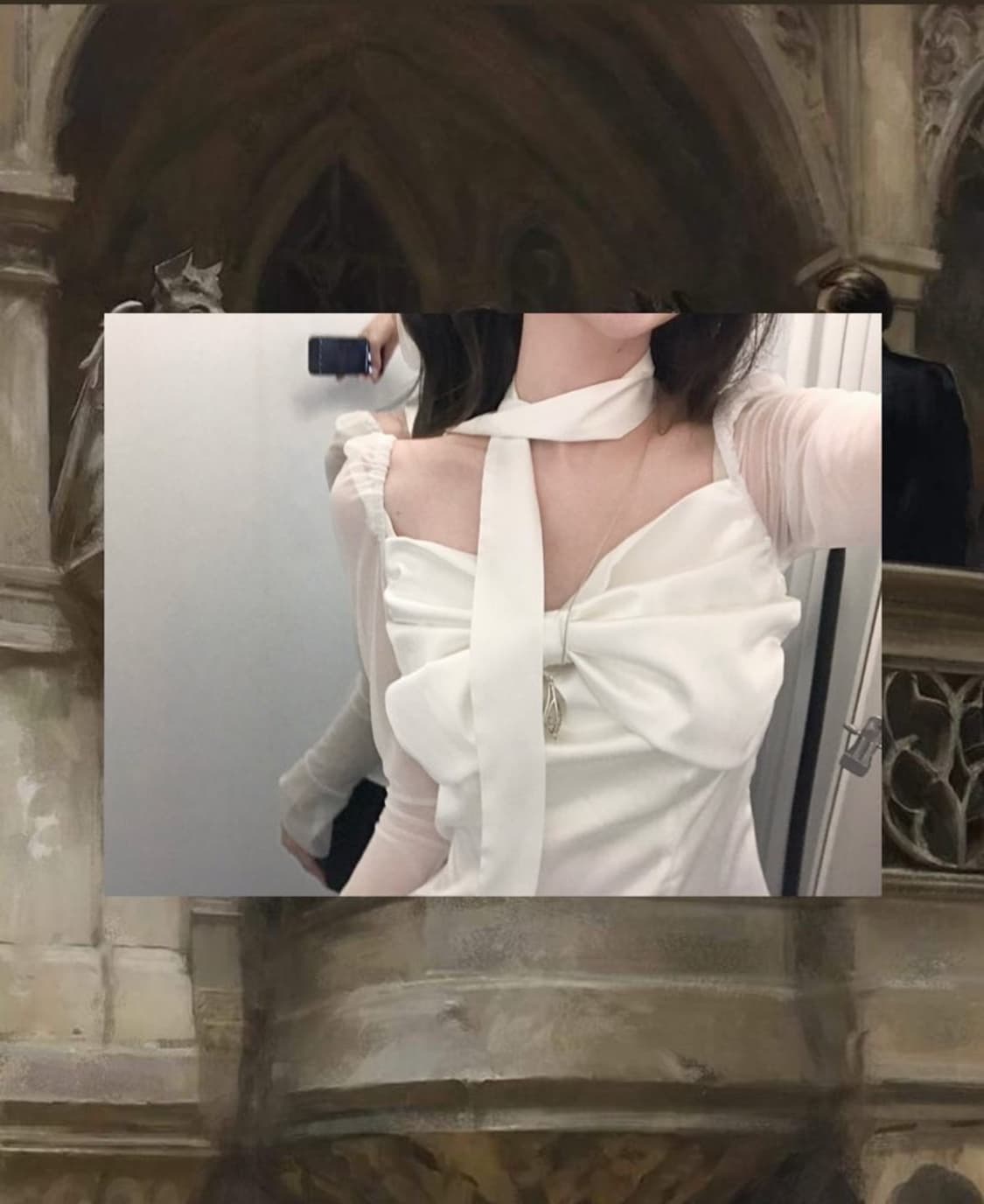 고희 스완 블라우스  상품이미지3