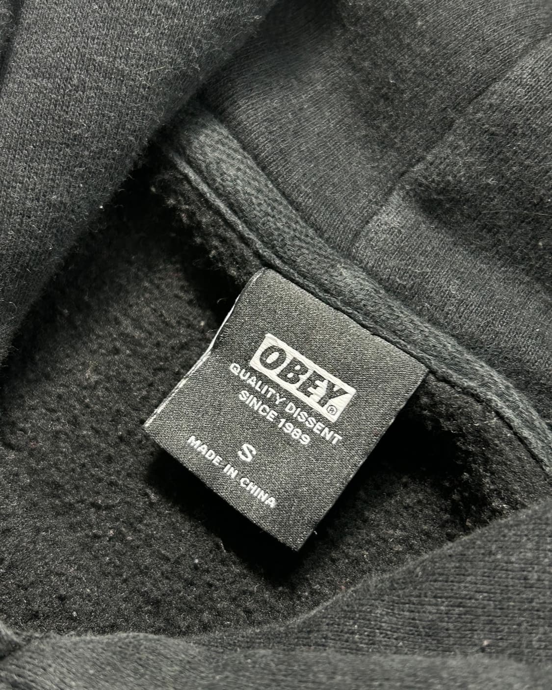 오베이 월드와이드 블랙 후드티  상품이미지8