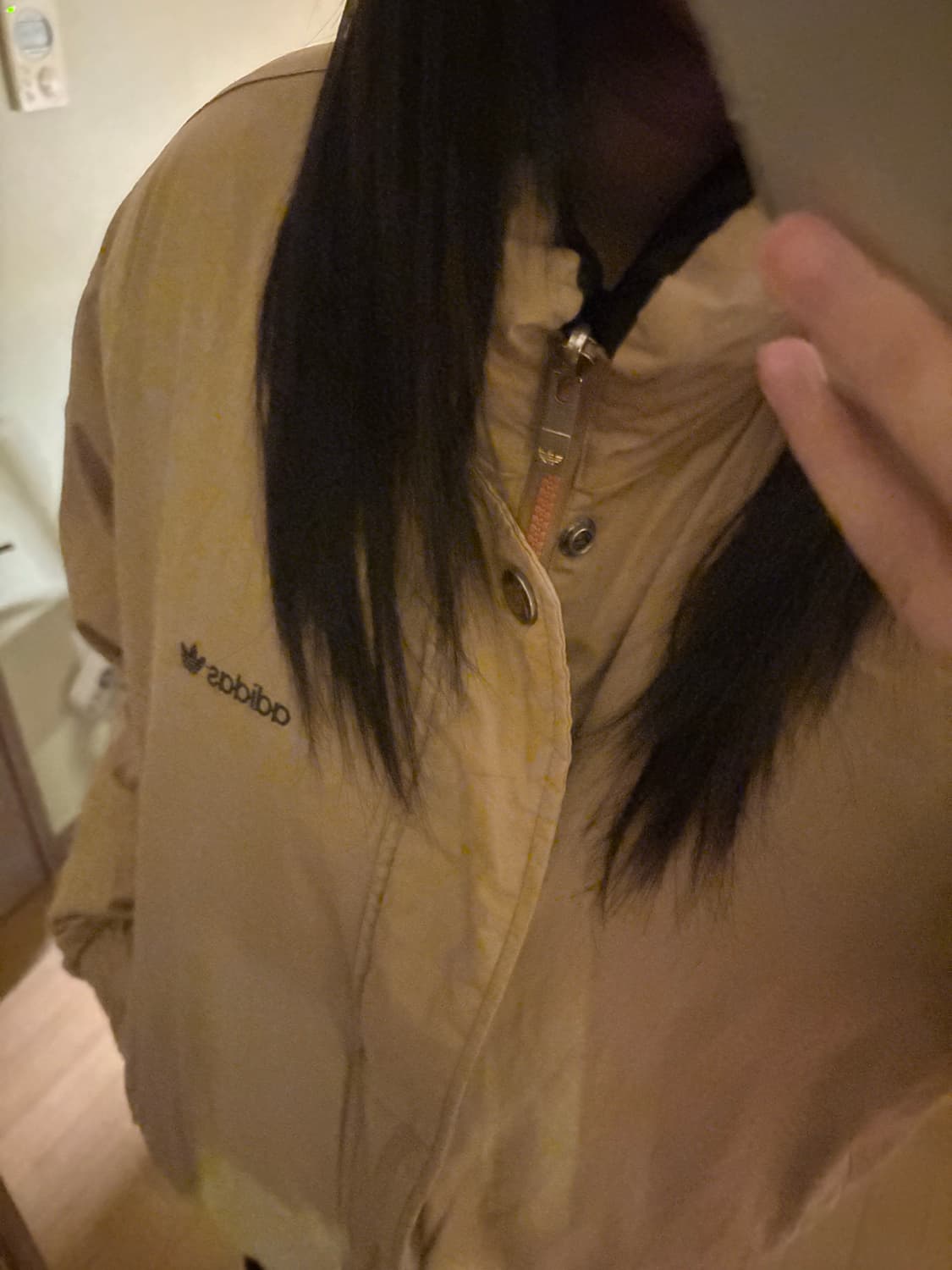 아디다스 블랙베이지 양면패딩 상품이미지2