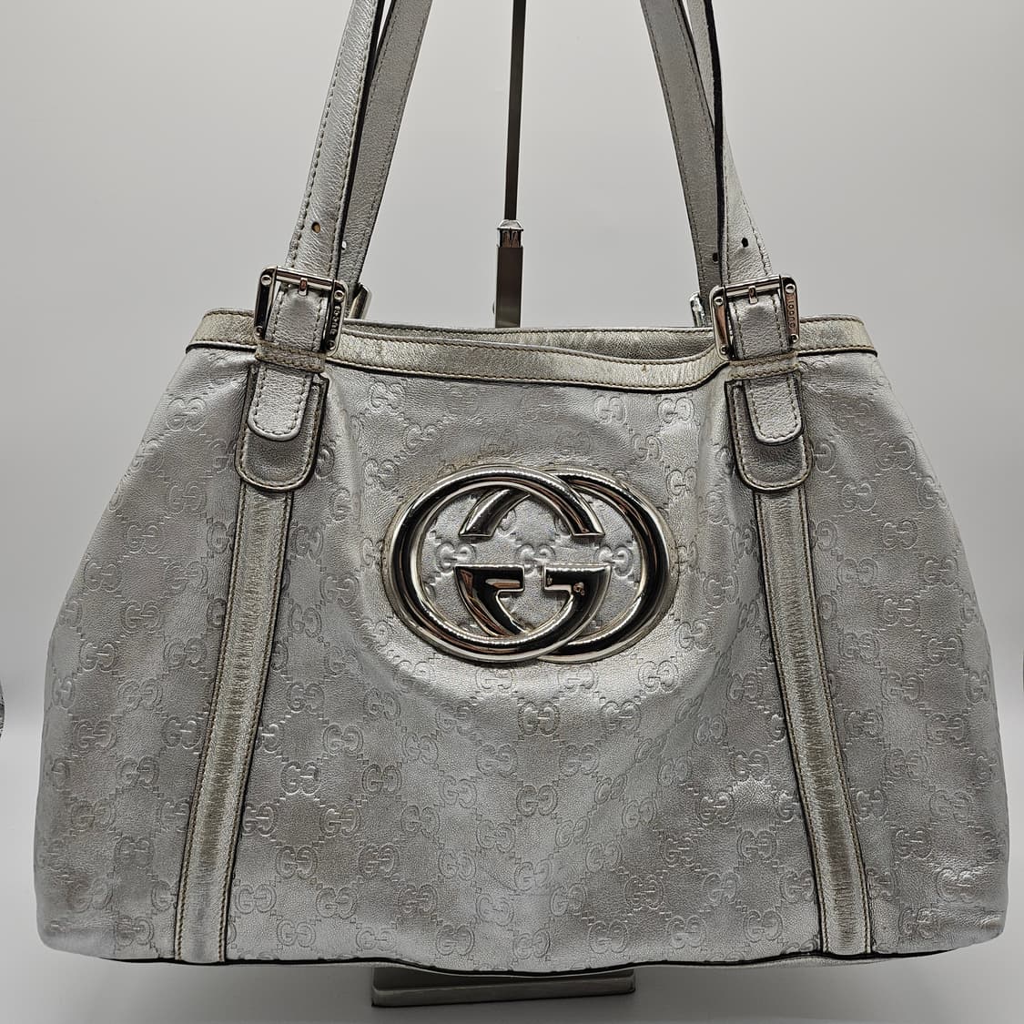 정품 구찌 메탈릭 숄더백 상품이미지2