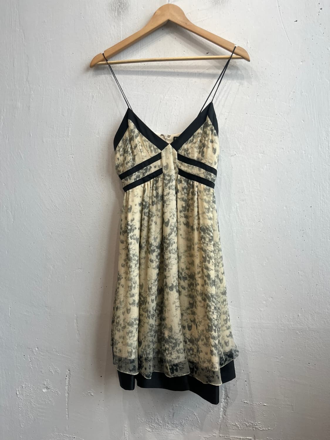 jasmine di milo 재스민 디 마일로 실크100% 스컬 원피스 상품이미지1