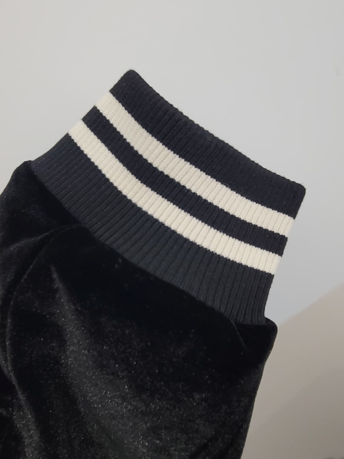 롤링스튜디오 벨벳 블랙 바시티 자켓 XL사이즈 상품이미지5