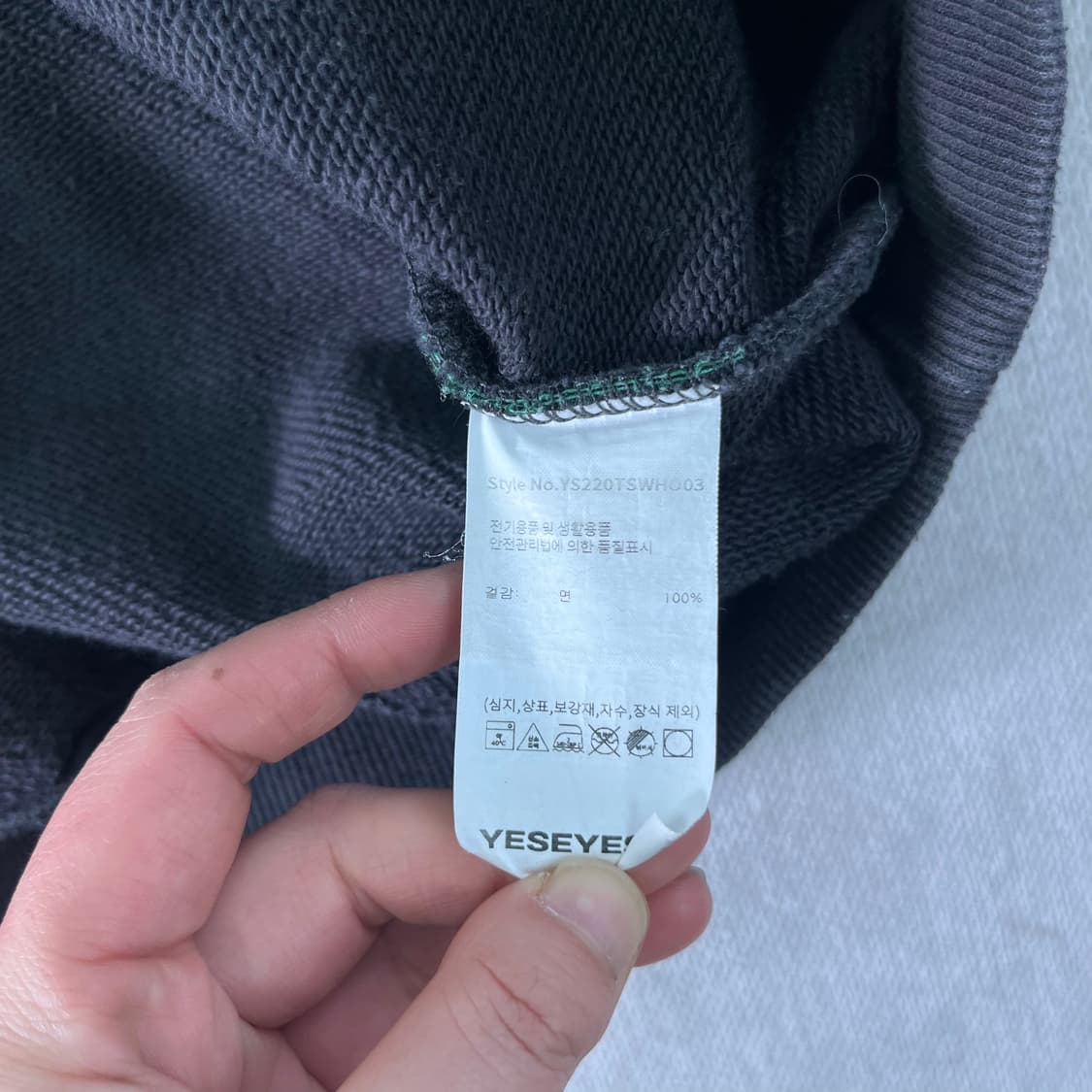 100 예스아이씨 레이싱 후드티 상품이미지8