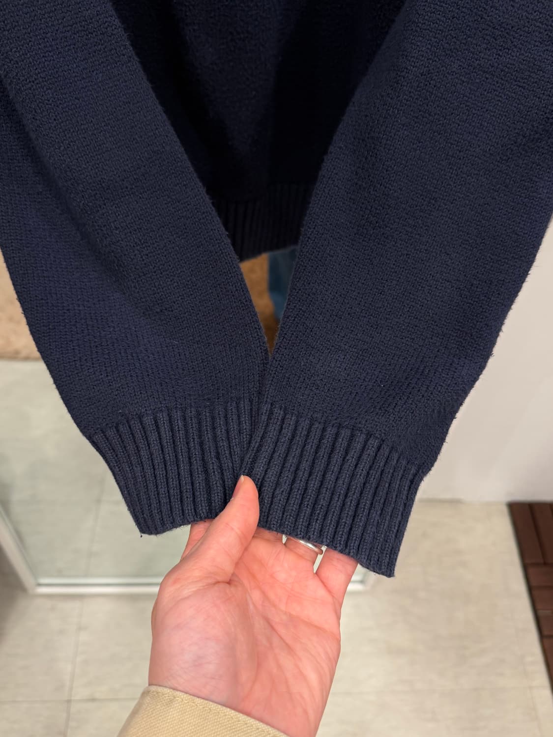 Polo ralph lauren 폴로 랄프로렌 하프넥 쿼터 집업 니트 상품이미지4