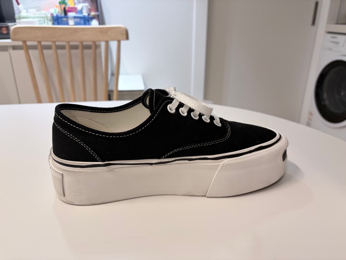 카미야 herc 플랫폼 스니커즈 블랙 41사이즈 상품이미지5