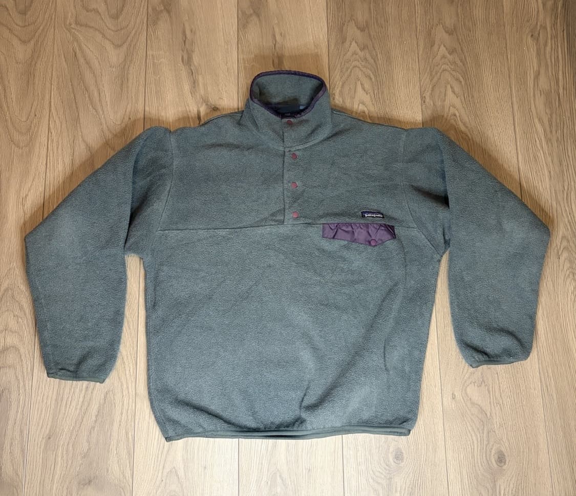 96FW 파타고니아 신칠라 스냅-T 그레이/퍼플 자메이카 상품이미지1