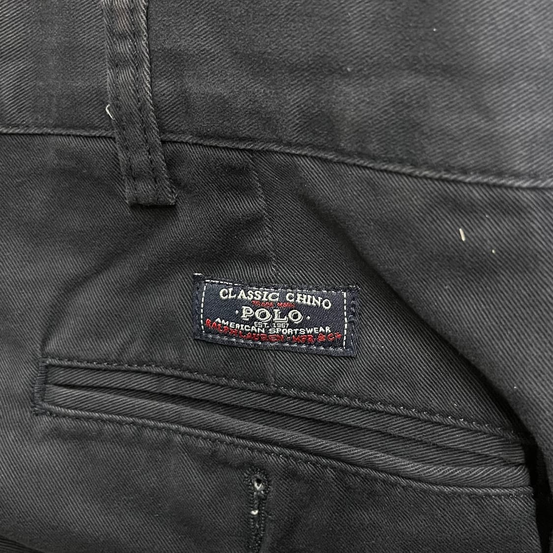 [정품/34/29] 폴로 랄프 로렌 네이비 치노 팬츠 b18 상품이미지4