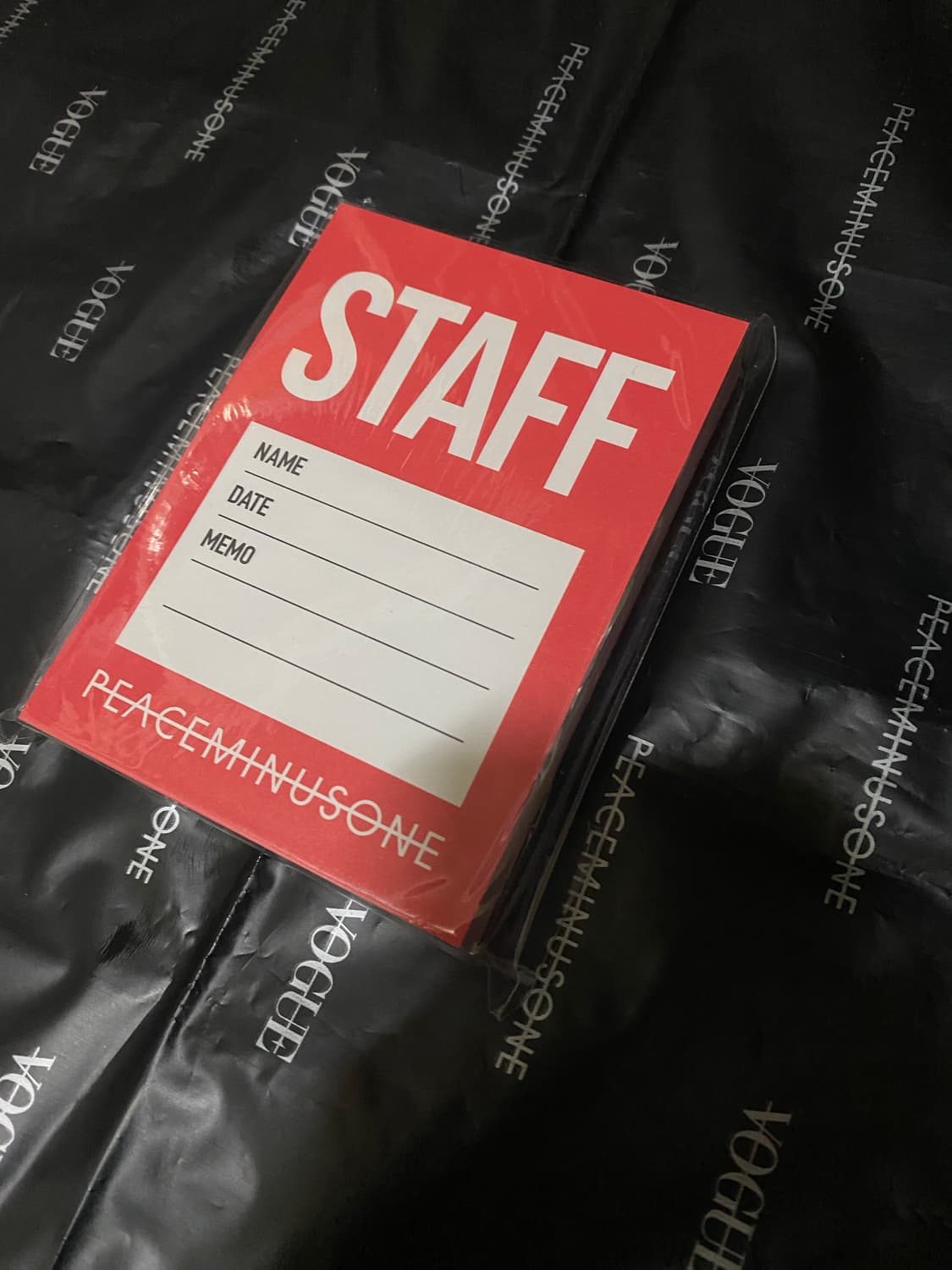 피스마이너스원 포스트잇 staff 상품이미지1