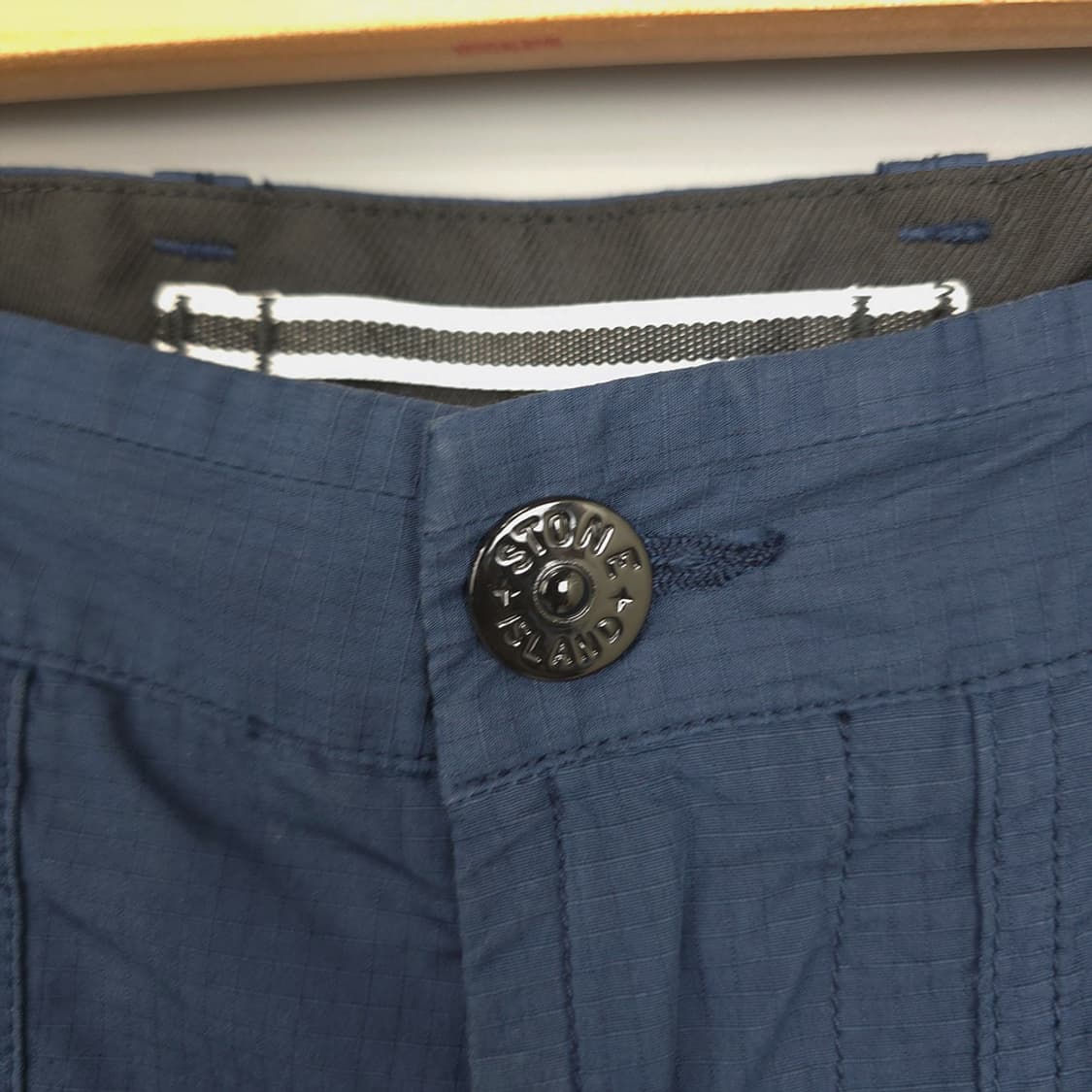 스톤아일랜드 Stone Island 립스탑 패치 팬츠 네이비 W31 상품이미지3