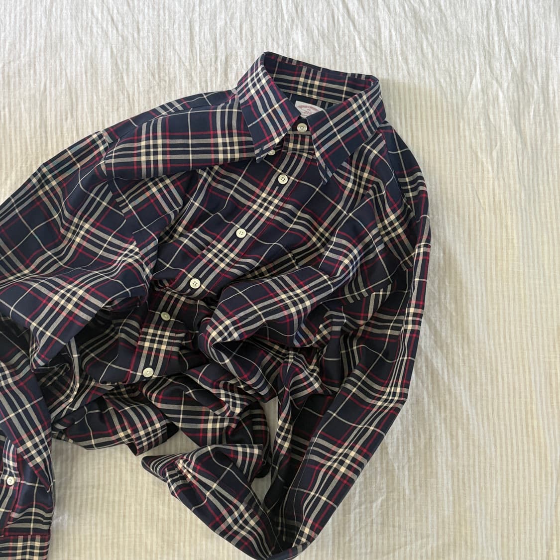  ▫️Brooks Brother Check Shirt's 상품이미지1