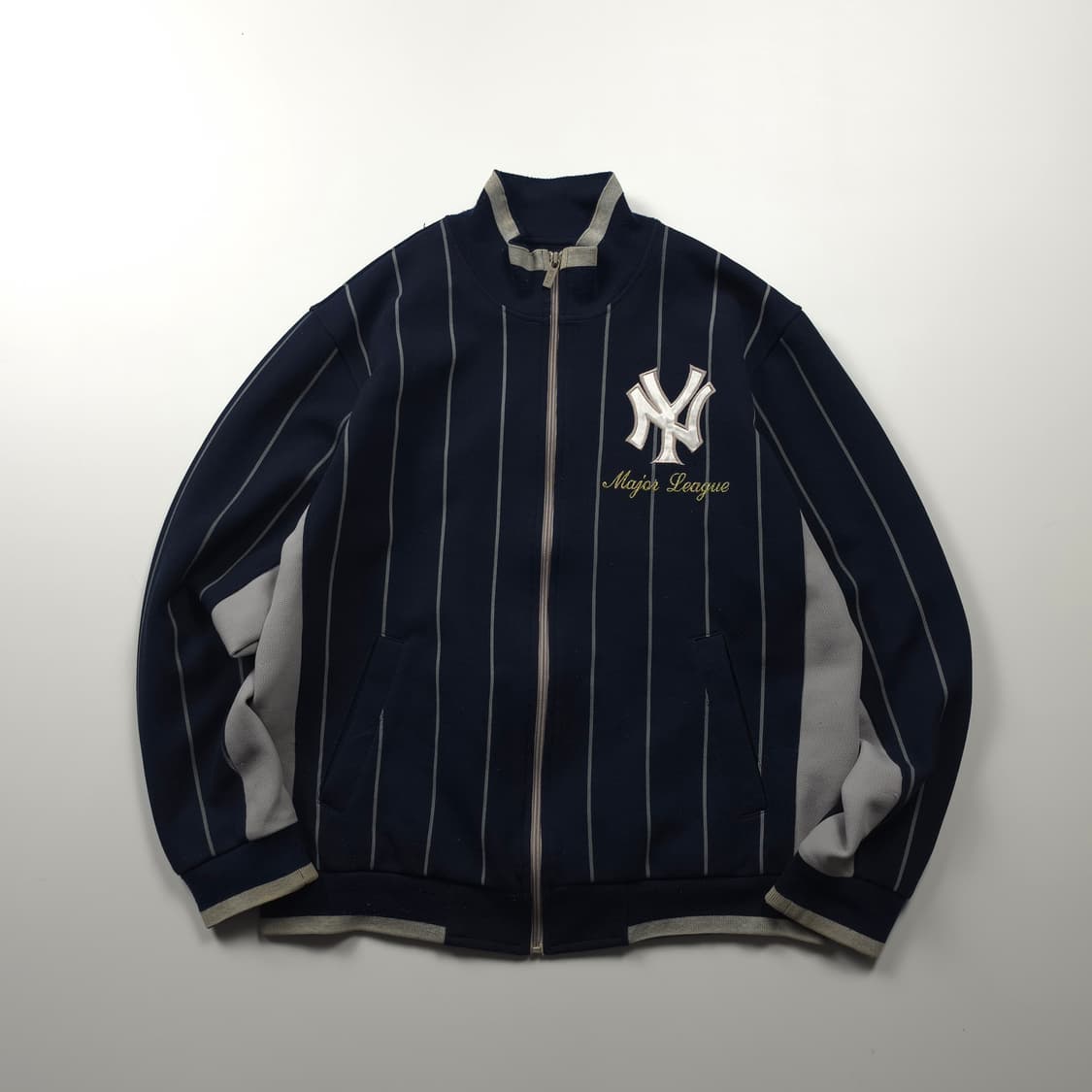 MLB 뉴욕 양키스 빅로고 트랙 바시티 자켓 (L) 상품이미지1