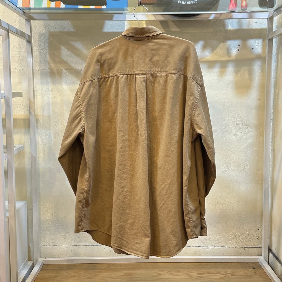 칼하트 브라운 워크 셔츠 XL 상품이미지4