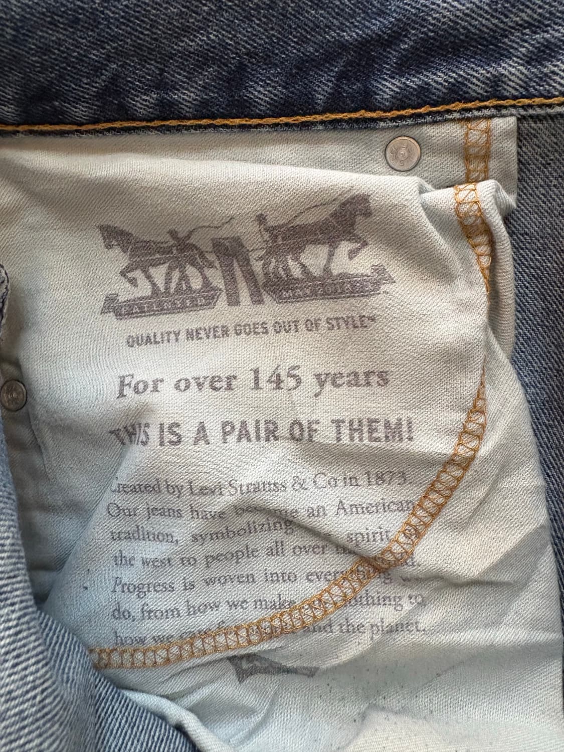 00's Levis 517 Boot cut Denim  상품이미지6