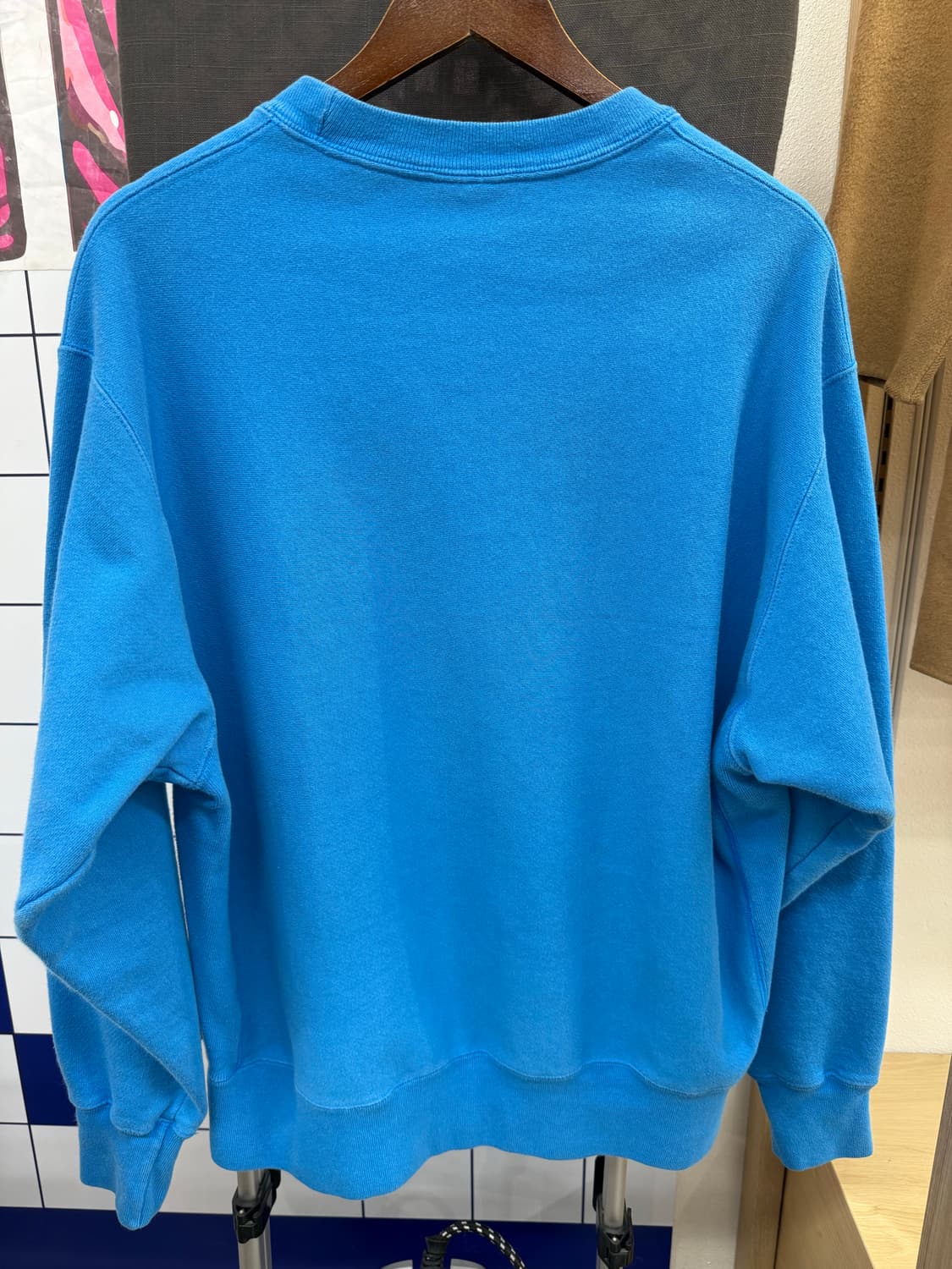 챔피온 블루 맨투맨 상품이미지4