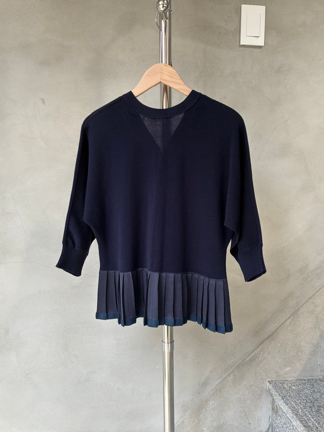 꼼데가르송 트리콧 플리츠 가디건 상품이미지4