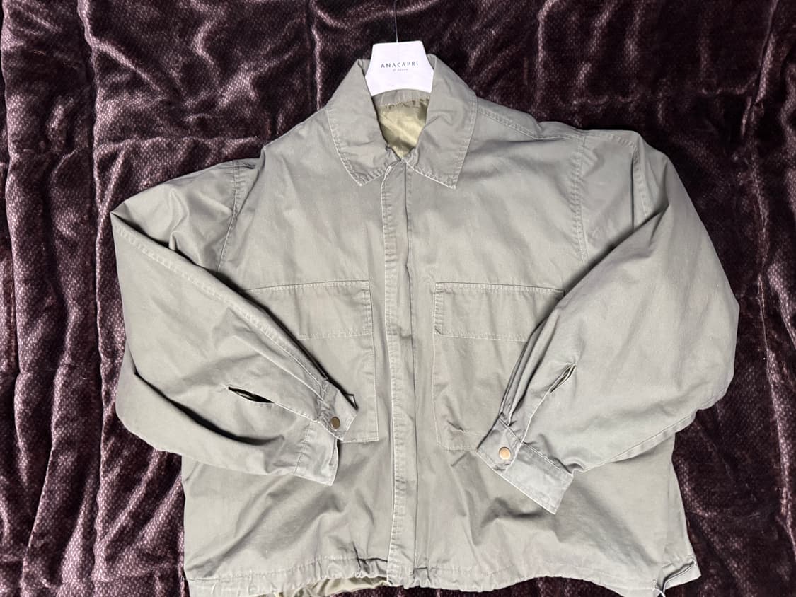 보세 카키색 야상 점퍼 상품이미지1