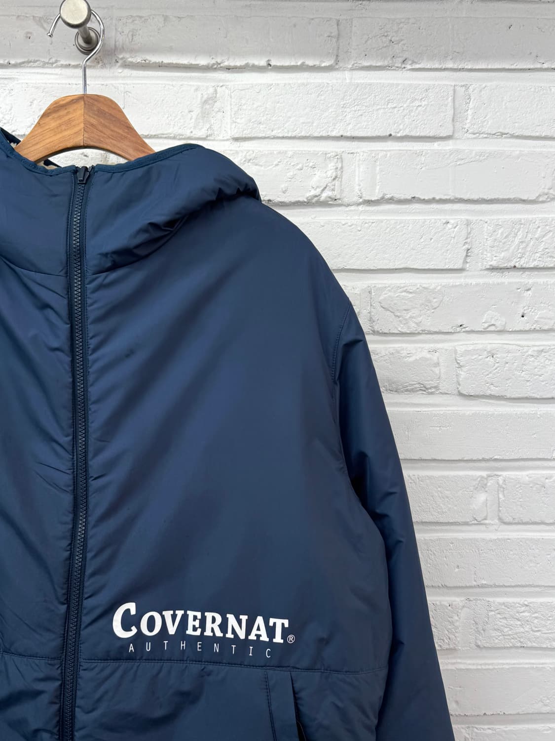 커버낫 블루 리버시블 플리스 자켓 상품이미지5