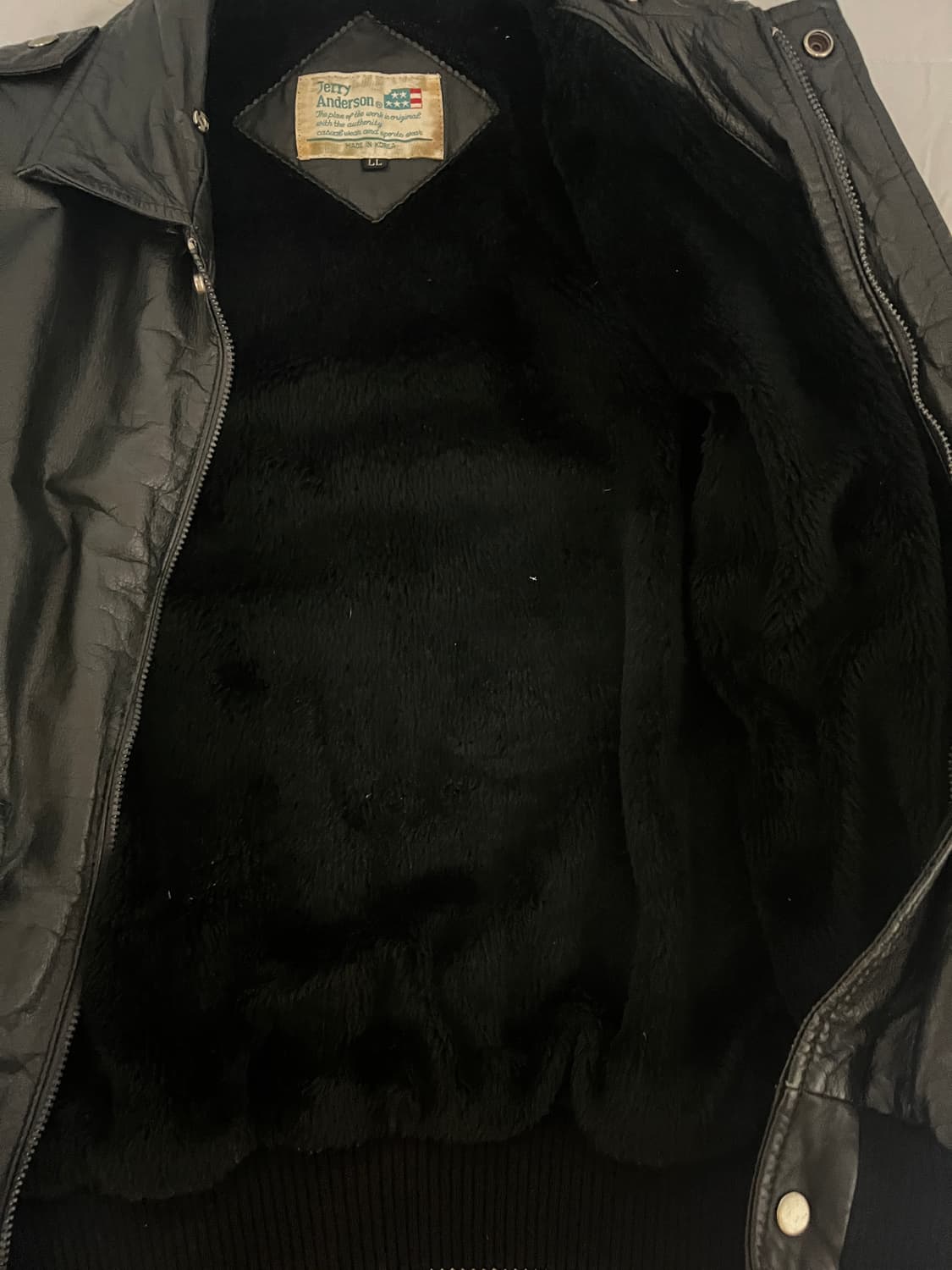 80‘s 빈티지 소가죽 자켓 상품이미지3