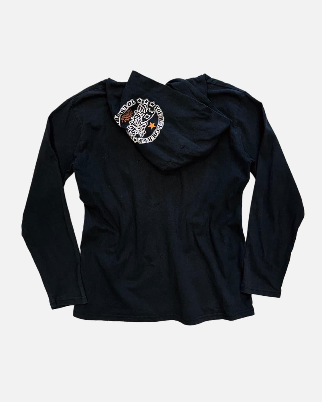 lettering printing hood t-shirt 상품이미지4