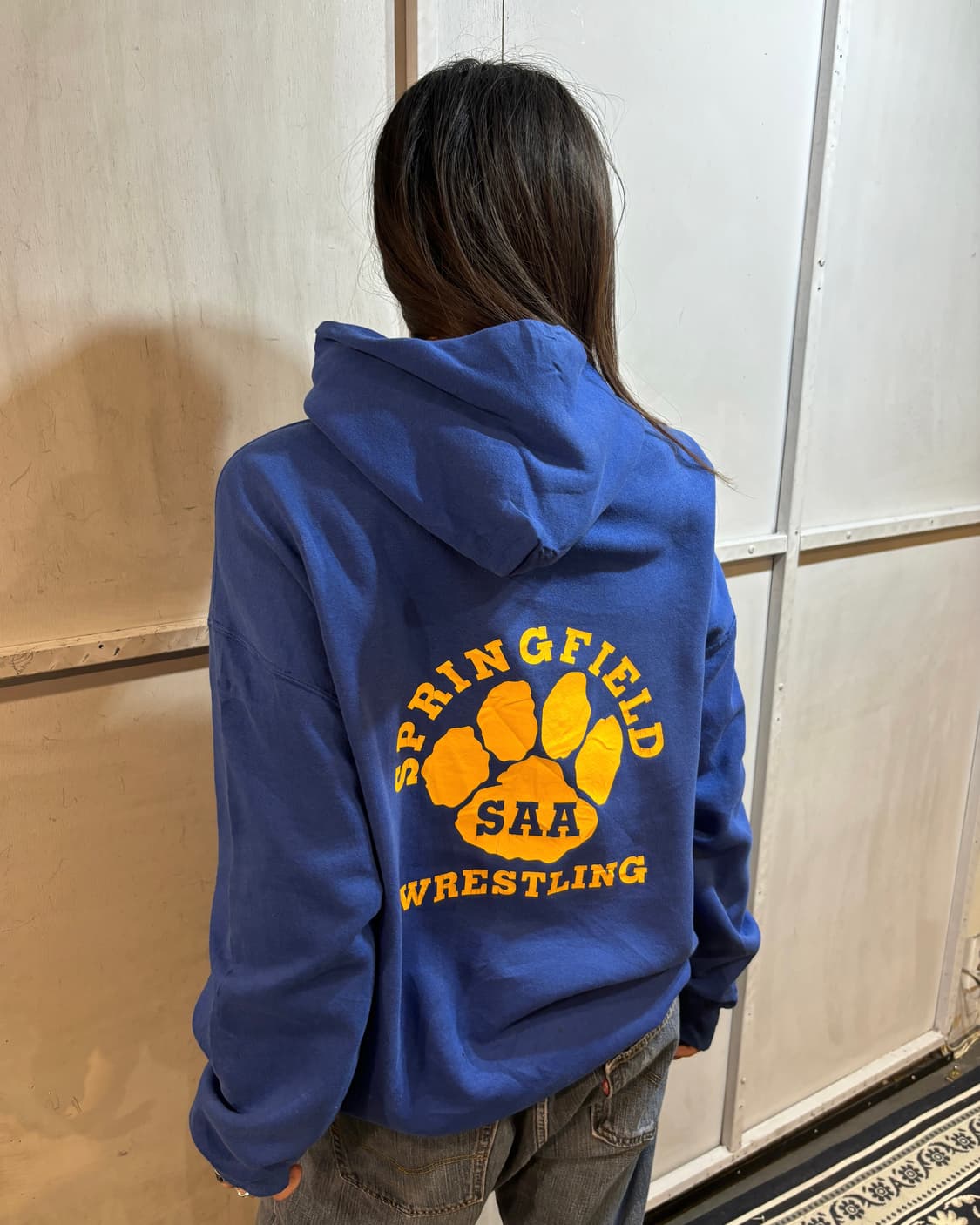 90s RUSSELL blue hooide 상품이미지4