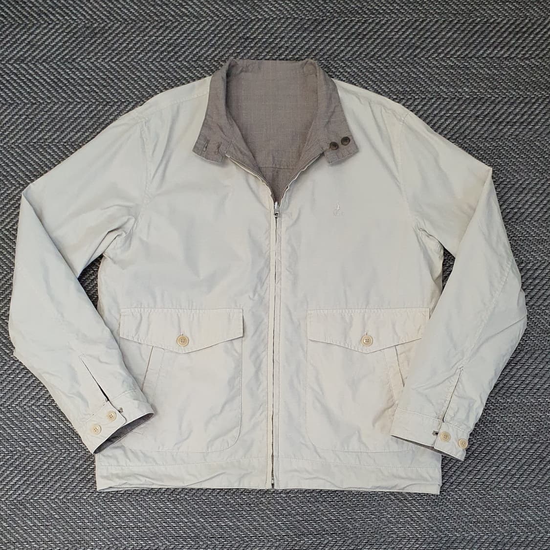 빈폴 양면 집업 면자켓 남자105 상품이미지1