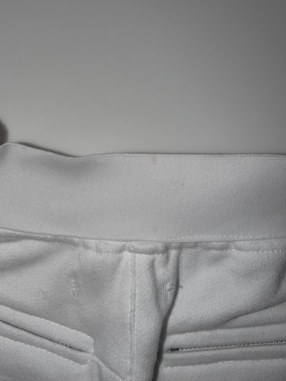 604서비스 BIKER BANDING SWEAT SHORT IN WHIT 상품이미지3