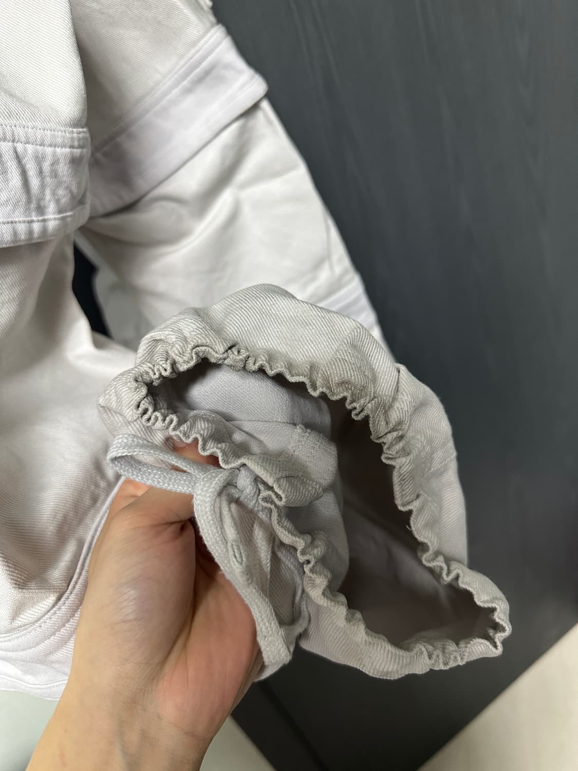 파아카이브 레이어드 워크 팬츠 화이트 3사이즈 상품이미지3