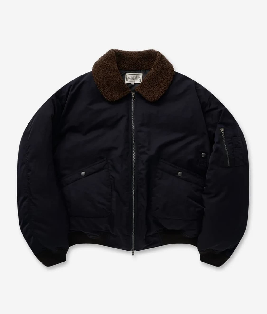 필프(pealp) 봄버 ma1 네이비 상품이미지1