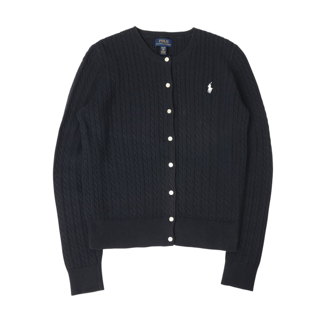 폴로 랄프로렌 네이비 케이블 니트 가디건 상품이미지1
