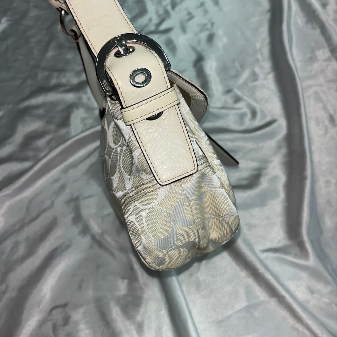 빈티지 코치 꼬임 버클 숄더백 가방 상품이미지6